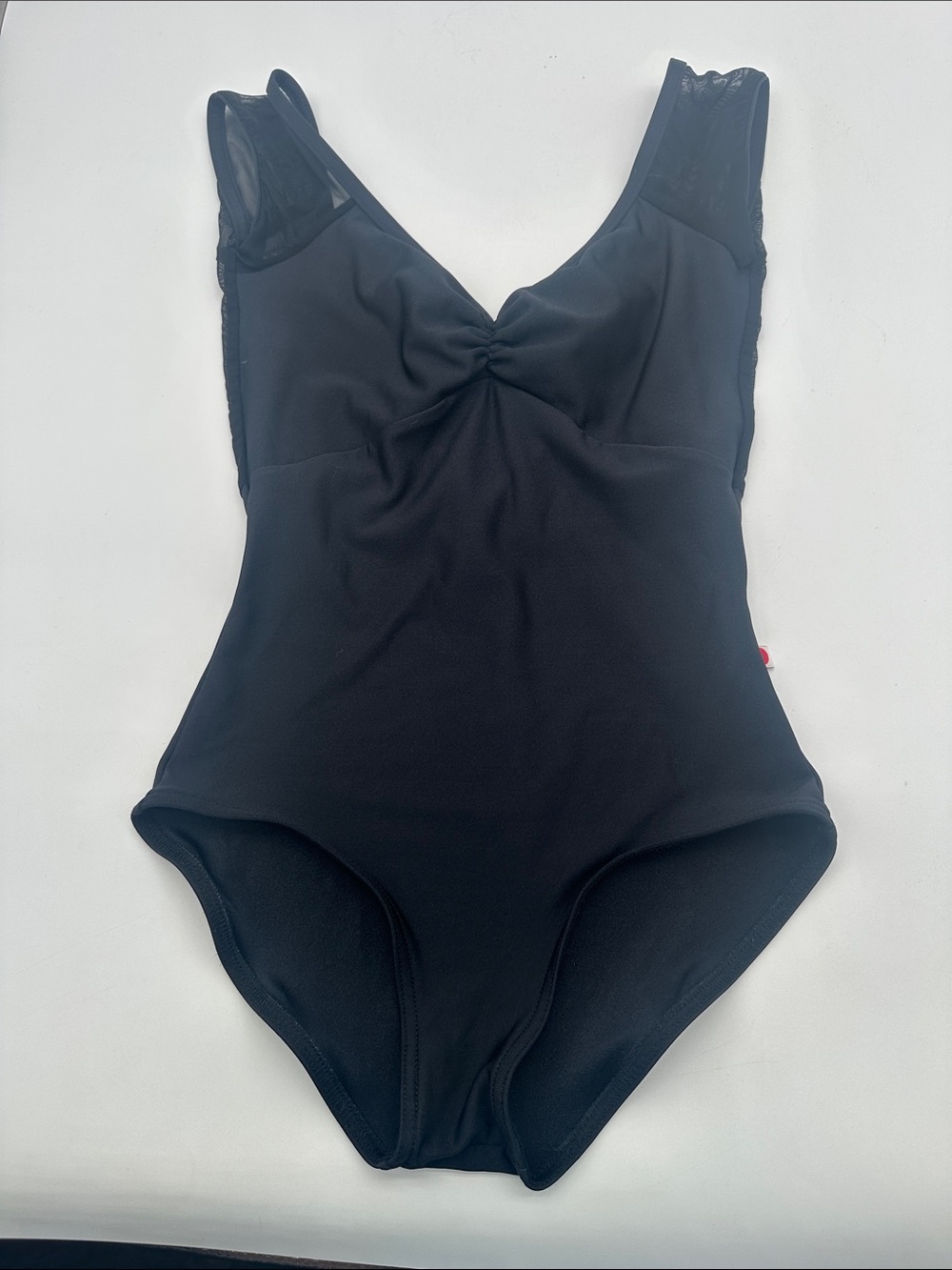 Black Yumiko Leopard with Mesh Straps